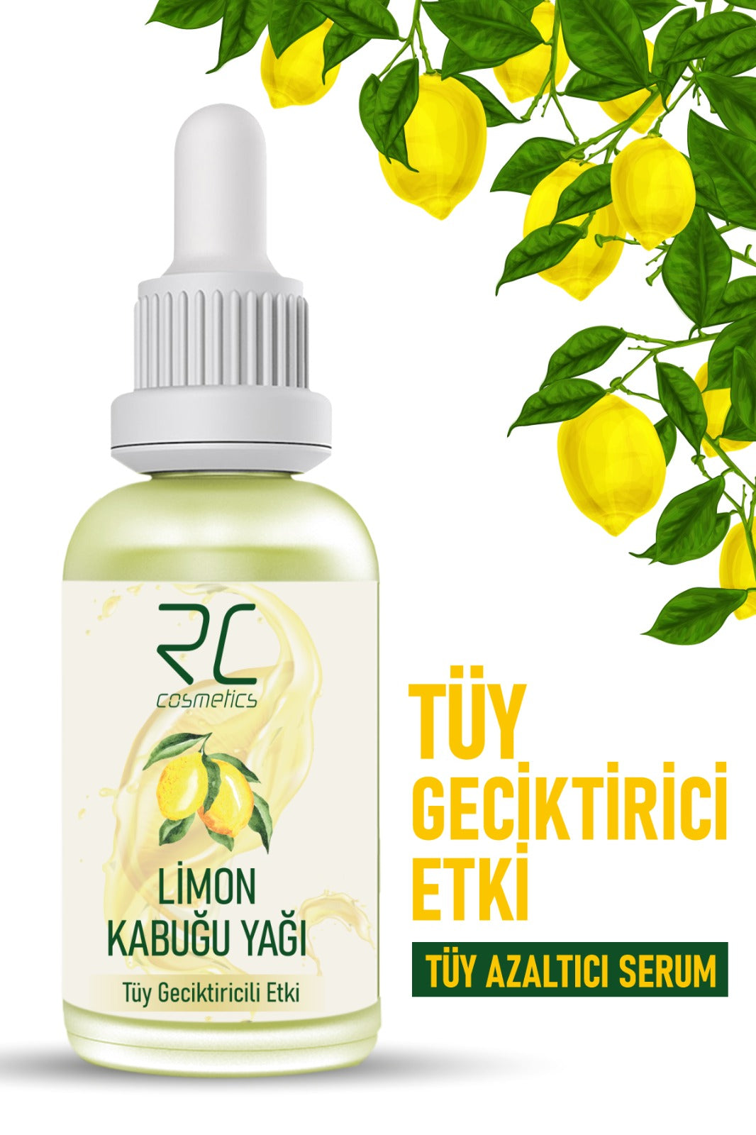 Axwell Limon Kabuğu Yağı Serum 30ml