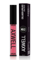 RC COSMETIC Axwell Uzun Süre  Kalıcı Hızlı Kuruyan Kolajenli Mat Likit Ruj- Lipgloss No:2 5ml