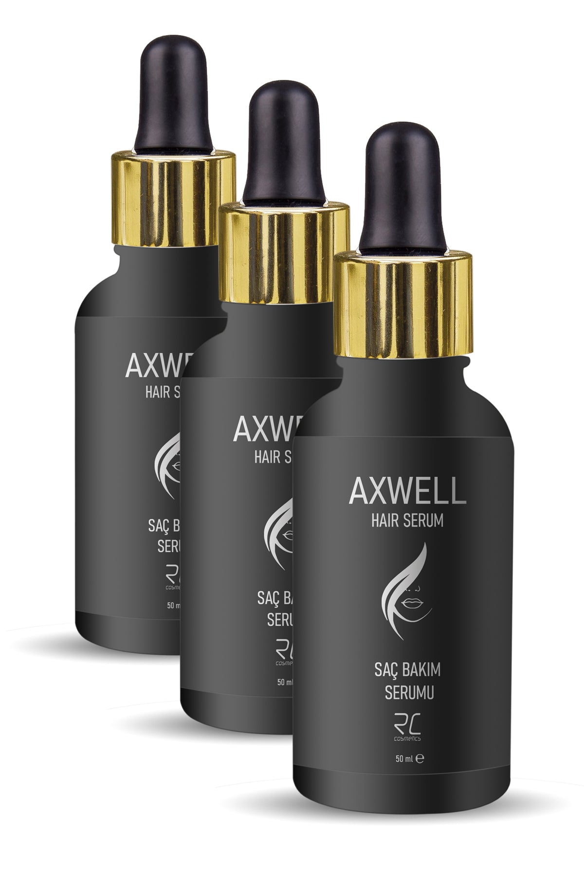 Axwell Saç Dökülmelerine Karşı Onarıcı Bakım Serumu 50ml 3 Adet